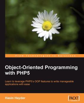 Paperback Object-Oriented Programming with Php5 Book