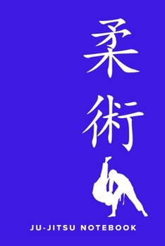 Paperback Ju-Jitsu Notebook: Blank College Ruled Gift Journal Book