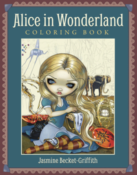 Paperback Alice in Wonderland Coloring Book