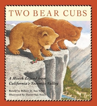 Hardcover Two Bear Cubs: A Miwok Legend from California's Yosemite Valley Book