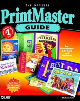 Paperback The Official Printmaster Guide Book