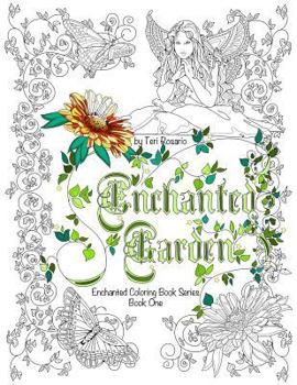 Paperback Enchanted Garden Coloring Book