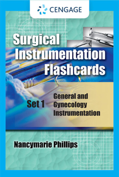 Paperback Surgical Instrumentation Flashcards Set 1: General and Gynecological Instrumentation Book