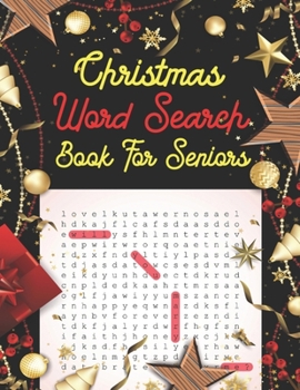 Paperback Christmas Word Search For Seniors: A Unique Large Print Christmas Word Search Book For Christmas Fun Word Search Game Book