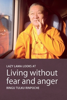 Paperback Lazy Lama looks at Living without fear and anger Book