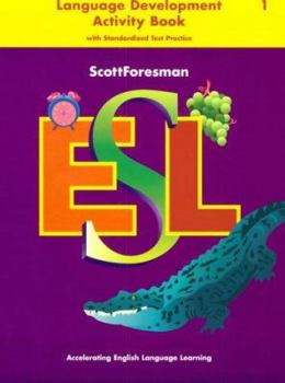 Paperback Scott Foresman ESL Language Activity Book Grade 1 1997 Book