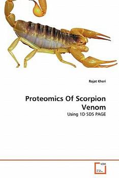 Paperback Proteomics Of Scorpion Venom Book