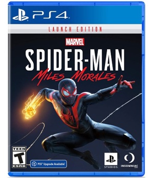 Game - Playstation 4 Marvel's Spider-Man: Miles Morales Launch Edition Book