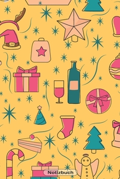 Notizbuch: Süsse Weihnachtszeit Motiv | 110 Seiten  Journal liniertes Papier | glänzendes Softcover | Notizbuch, Rezeptebuch, Schreibheft, Geschenkidee (German Edition)