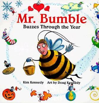 Hardcover Mr. Bumble Buzzes Through the Year Book