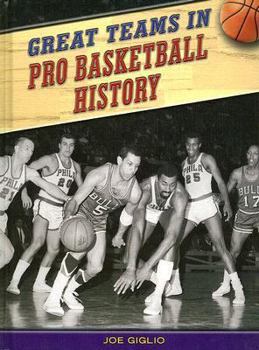 Library Binding Great Teams in Pro Basketball History Book