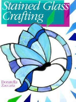 Paperback Stained Glass Crafting Book