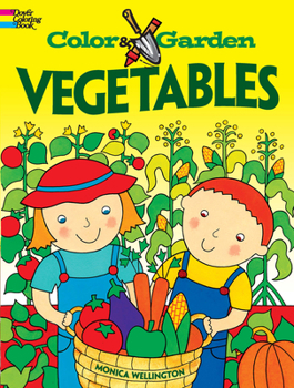 Paperback Color & Garden Vegetables Book