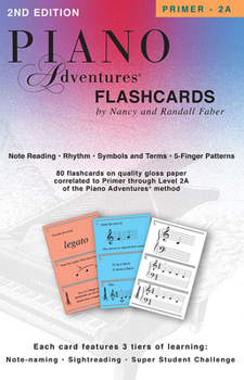 Cards Piano Adventures Flashcards In-A-Box Book