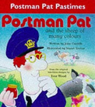 Paperback Postman Pat and Sheep/Many Colours-P Book