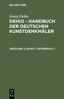 Hardcover Österreich, II [German] Book