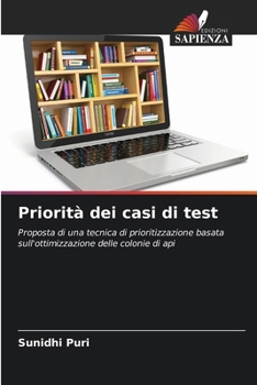 Paperback Priorità dei casi di test [Italian] Book
