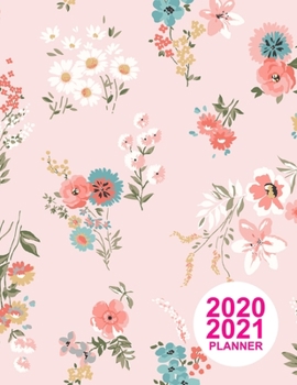 2020 2021 Planner: Pretty Two Year Monthly Pocket Calendar 2020-2021 | 24 Months Agenda Planner | 24 Months Jan 2020 to Dec 2021 | Monthly, Weekly and Daily Planner | Product Code CX 0006792