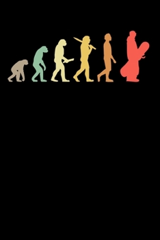 Snowboarder Notebook: Retro Snowboarding Evolution 6 x 9 Dotted Dot Grid Journal Gift For Snowboarders (108 Pages)