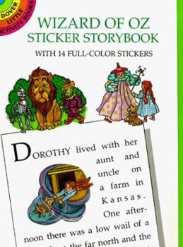Paperback Wizard of Oz Sticker Storybook Book