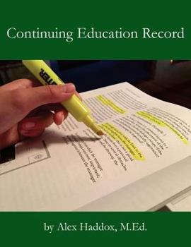 Paperback Continuing Education Record Book