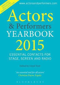 Paperback Actors and Performers Yearbook 2015 Book