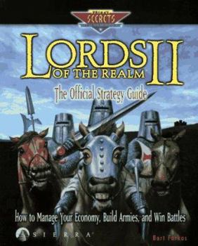 Paperback Lords of the Realm II: The Official Strategy Guide Book