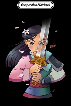 Composition Notebook: Disney Mulan Anime Half Girl Half Warrior Premium Journal/Notebook Blank Lined Ruled 6x9 100 Pages