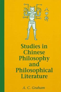 Hardcover Studies in Chinese Philosophy and Philosophical Literature Book