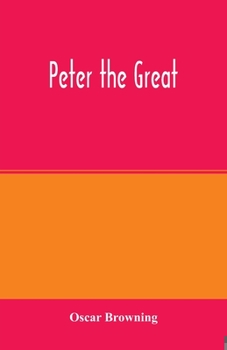 Paperback Peter the Great Book