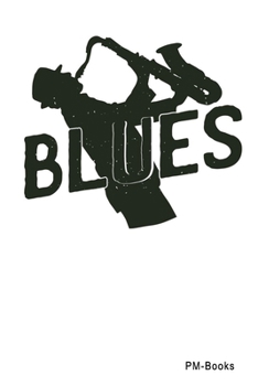 Paperback Blues: Blanko A5 Notizbuch oder Heft f?r Sch?ler, Studenten und Erwachsene Book