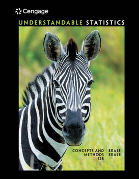 Paperback Student Solutions Manual for Brase/Brase's Understandable Statistics, 12th Book