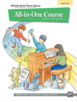 Paperback Alfred's Basic Piano Library All-in-One Course, Book 2 Book