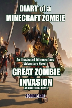 Paperback Diary of a Minecraft Zombie: Great Zombie Invasion Book