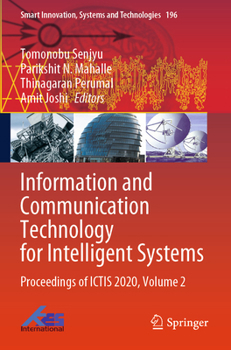 Paperback Information and Communication Technology for Intelligent Systems: Proceedings of Ictis 2020, Volume 2 Book