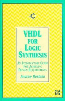 Hardcover VHDL for Logic Synthesis Book