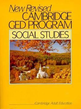 Paperback The New Revised Cambridge GED Program: Social Studies Book