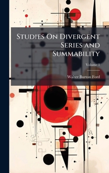 Hardcover Studies On Divergent Series and Summability Book