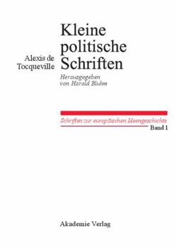 Hardcover Kleine Politische Schriften [German] Book