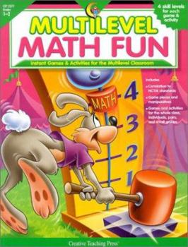 Paperback Multilevel Math Fun: Instant Games & Activities for the Multilevel Classroom : Grades 1-2 Book