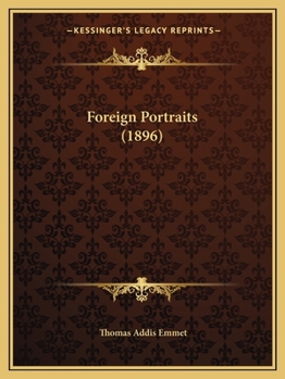 Paperback Foreign Portraits (1896) Book