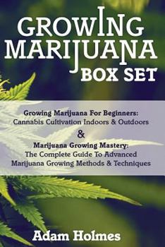 Paperback Growing Marijuana for Beginners / Advanced Marijuana Growing Techniques Book