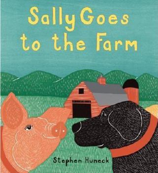 Hardcover Sally Goes to the Farm Book