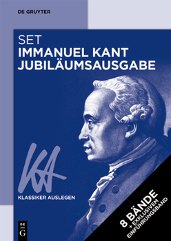 Paperback [Set Kant Jubiläumsausgabe] [German] Book