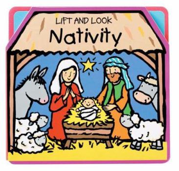 Paperback Lift and Look Nativity Book