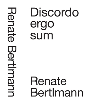 Paperback Renate Bertlmann: Discordo Ergo Sum: Biennale Arte / Austrian Pavilion 2019 Book