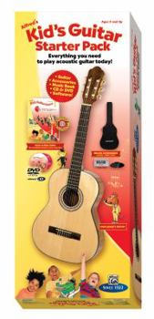 Paperback Alfred's Kid's Guitar Course Starter Pack (Acoustic Edition): Everything You Need to Play Acoustic Guitar Today!, Starter Pack [With Battery] Book