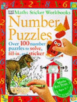 Paperback Number Puzzles (Maths Sticker Workbooks) Book