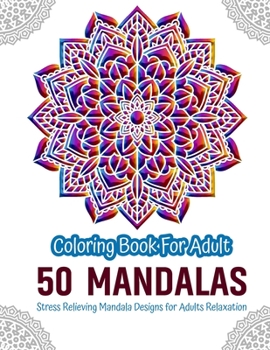 Paperback Mandala Adult Coloring Book