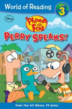 Paperback Phineas and Ferb Reader Perry Speaks! Book